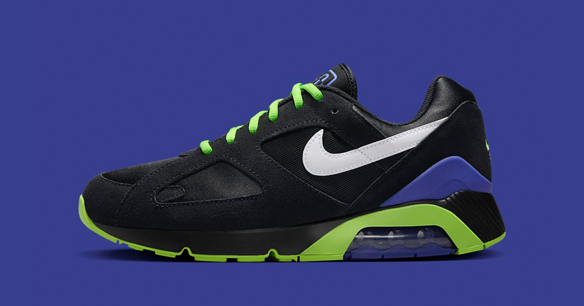 Nike air max 180 leder schwarz cheap